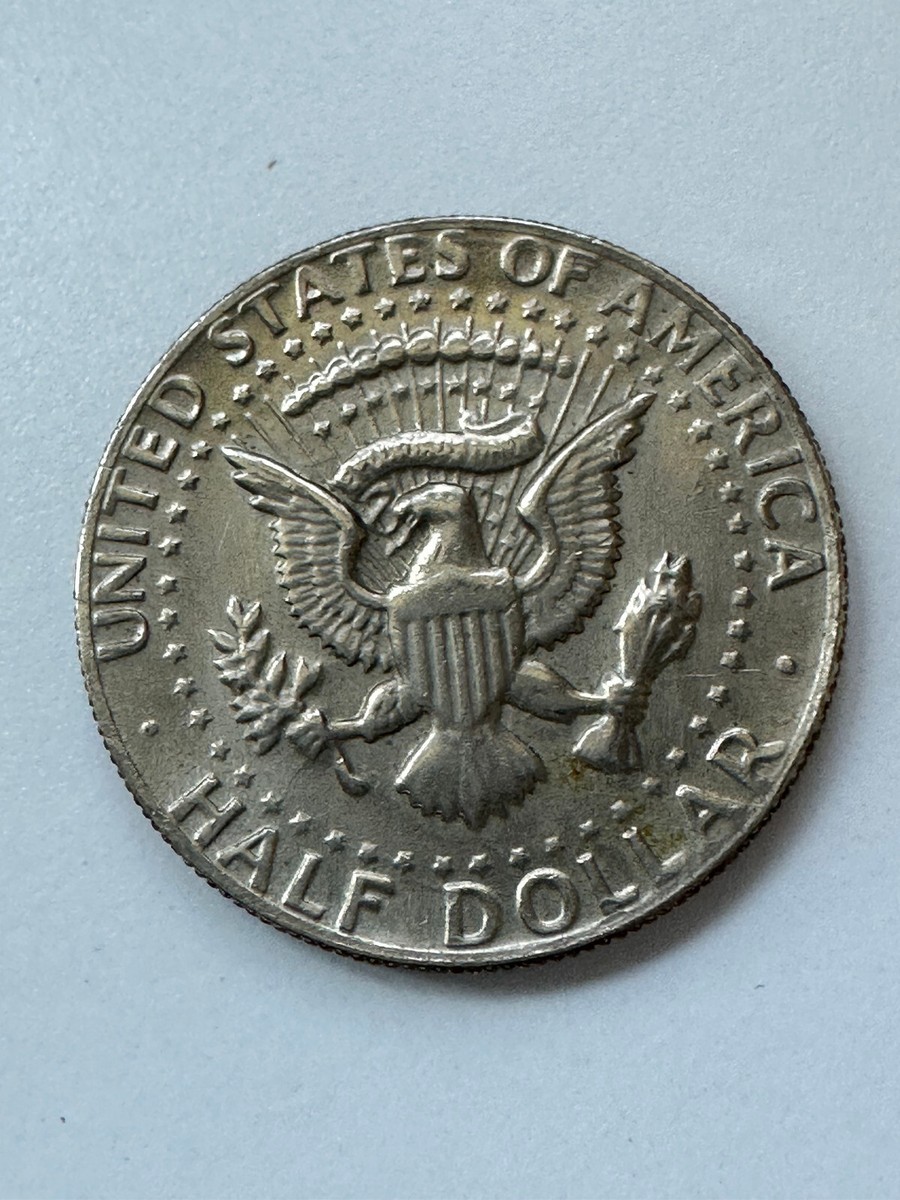 1983 P Kennedy 50-cent No FG Error 2810 Reverse struck
