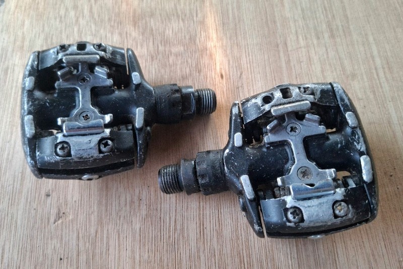 Shimano Deore XT PD-M737 SPD Pedals Vintage Retro Bike