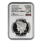 2023-S Peace Dollar NGC PF-70 ULTRA CAMEO First Day of Issue