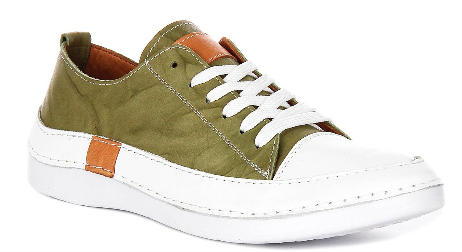 Джастин Рисс Англия Sammy Soft Feel Damen Sneaker из шнурка Grn Великобритания 3 9 11990₽