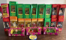 Vintage 21 X Boxed Tetley Brooke Bond PG Tips Teapot Houses Teapots Bump And Go