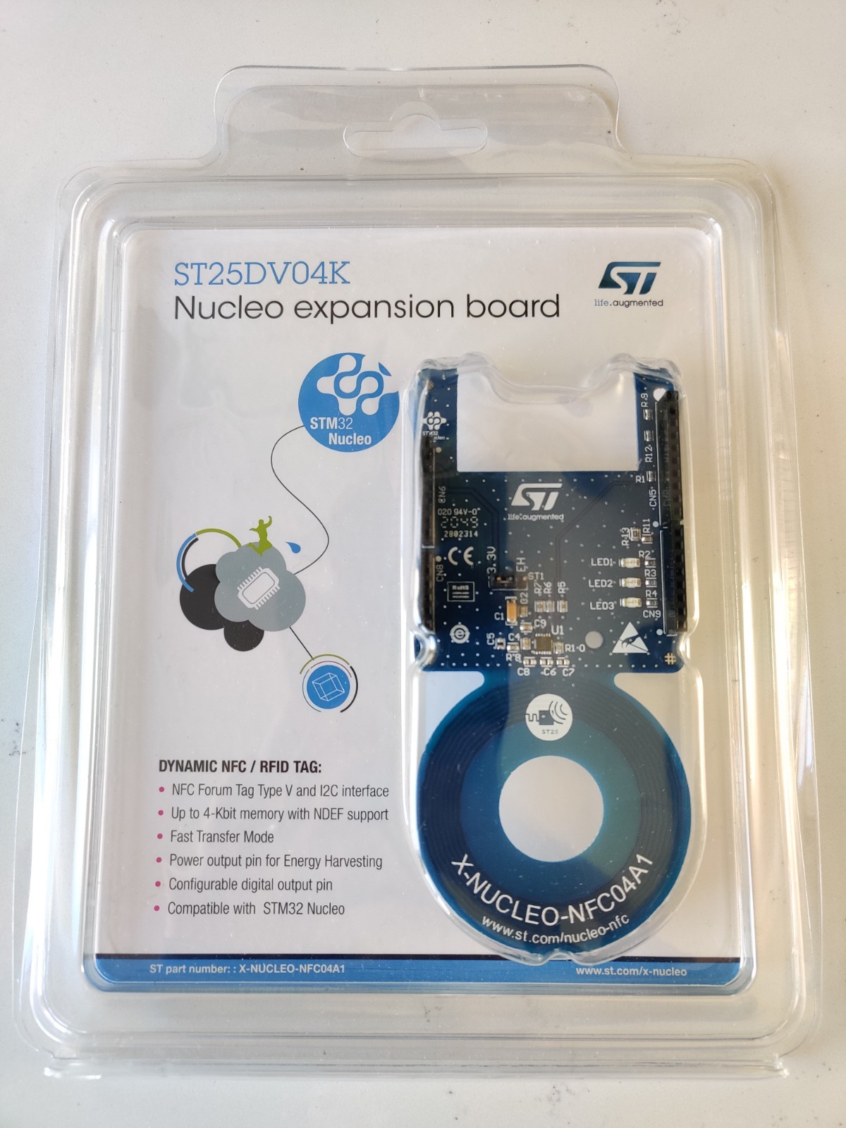 X-NUCLEO-NFC04A1 NFC Rfid Card Reader Writer