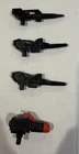 Vintage Transformers G1 Accessories Weapons Lot 1980s Hasbro Guns Weapons Parts