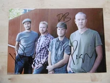 Helmet Band signed 8x12 inch photo autographs