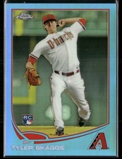 2013 Topps Chrome #88 Tyler Skaggs Blue Refractors #/199