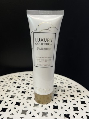 Premier Luxury Collection Dead Sea Minerals Hand & Body Cream NEW SEALED 4.25oz