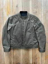Men’s Belstaff Kelland Olive Green Wax Cotton Jacket XL  IT 56 UK 46 Excellent