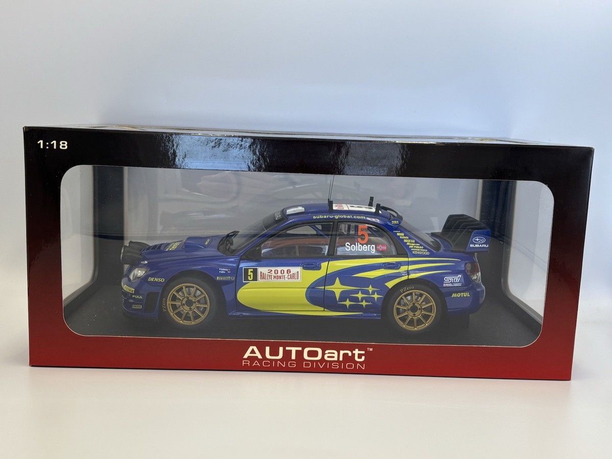 Autoart 1/18 Subaru Impreza #5 WRC 2006 Solberg Night Version