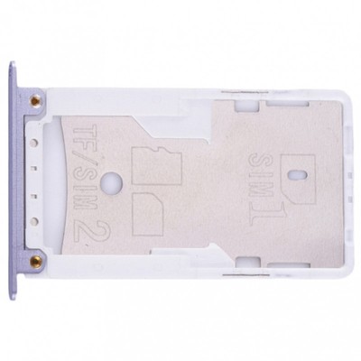 SIM TRAY FOR XIAOMI REDMI NOTE 4X ADAPTER MICRO SD CARD HOLDER SILVER