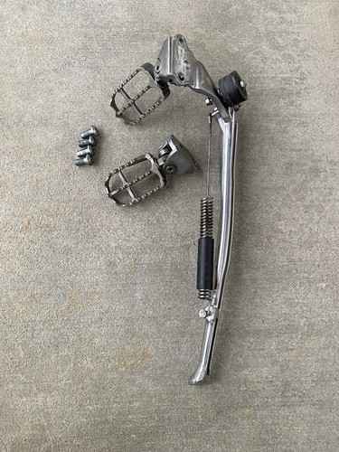 2015 Yamaha Yz250fx Foot Pegs Brackets & Kickstand Oem