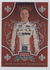 2020 Panini Chronicles Crusade Red Prizm /99 John Hunter Nemechek #19