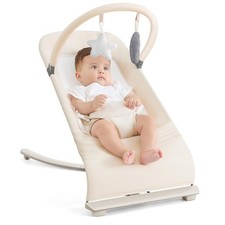 3-in-1 Portable Baby Bouncer Rocker Chair for Newborn to Toddler - 4 Adjusta...