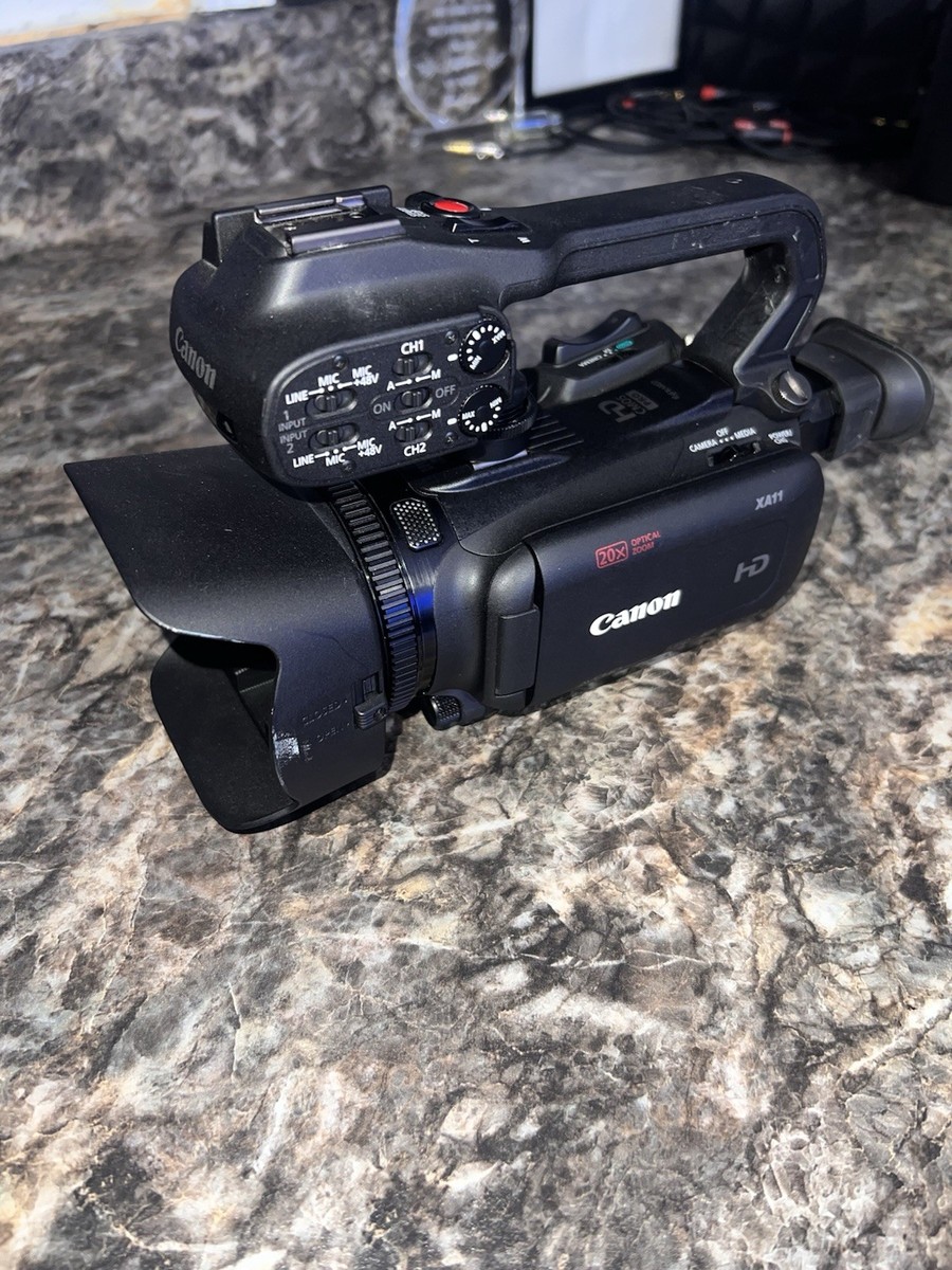 Canon XA11 HD Camcorder 20x Optical Zoom Built-in Mic LCD HDMI