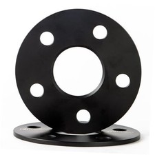 Forged Black 5x115 Hubcentric Wheel Spacers 5mm With 70.3mm 5mm-pack Of 2