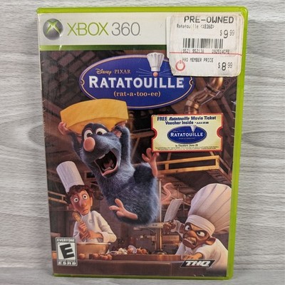 Ratatouille (Microsoft Xbox 360, 2007) CIB w/ Ticket, Complete, Tested & Works