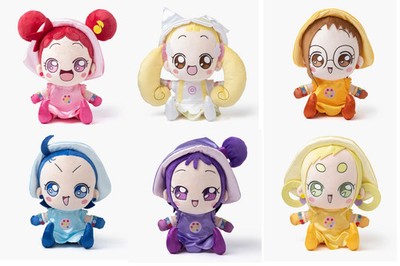 Magische DoReMi Mini Plüschpuppe 6 Arten Set sitzend niedlich Sammelfigur Japan
