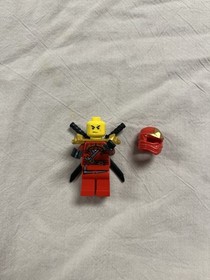 Lego Ninjago Kai Minifigure Red w/ Gold Shoulder (9441, 9449)