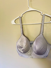 Bali One Smooth U T-Shirt Bra 36C white Underwire Hook Eye Closure 3456