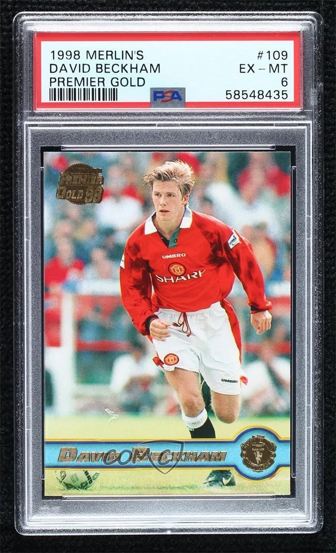 Las mejores ofertas en 1997-98 Merlin Premier Gold David Beckham