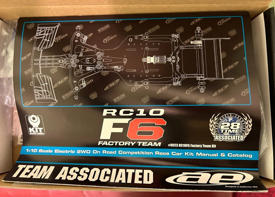 Team Associated RC10F6 Original Factory Team Kit 2017!!! 🤩⚡️🏁 - Image 3 of 4