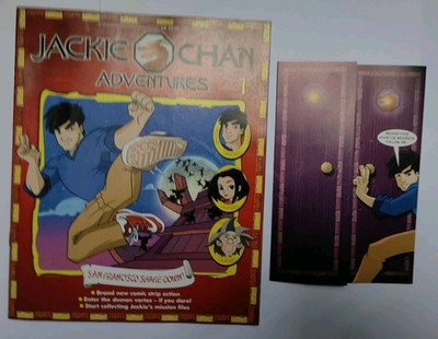 JACKIE CHAN ADVENTURES #1 SANFRANSISCO SHAKE-DOWN COMIC POSTER + SECRET MENU IN