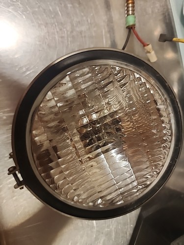 VTG Set Of Lights Untested - 2 SAE-Y-05 YL & 1 BIG GE 52130U Hungary 480 Read De - Afbeelding 10 van 18