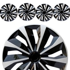 4 PCS 15" Wheel Rim Covers Hub Caps for VW 2010-2014 Golf R15 Tire