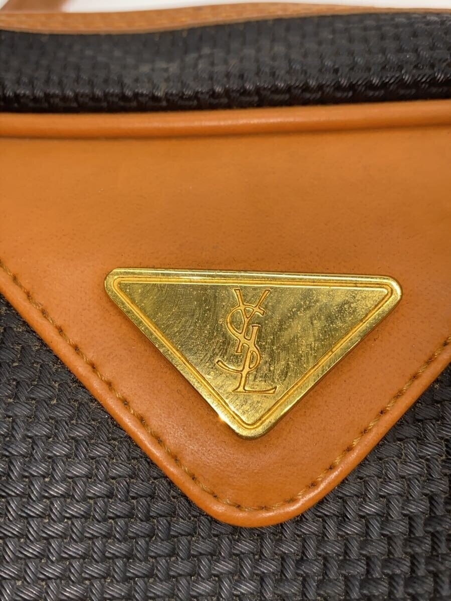 Borsa a tracolla Yves Saint Laurent in pelle nera usata