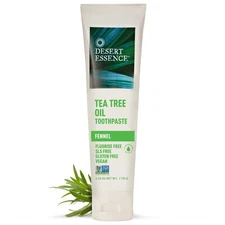 Pure Australian Tea Tree Oil Tooth Cleaning Agent With Baking Soda Fennel Oil...