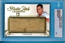 2014-15 In The Game Gordie Howe JUMBO GAME-USED STICK #2/10