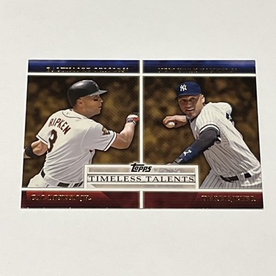 2012 Topps Timeless Talents Cal Ripken Jr./Deter Jeter #TT-25