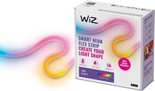 WiZ Neon Flex Strip 3m Kit Smart RGBIC Lightstrip UK Plug