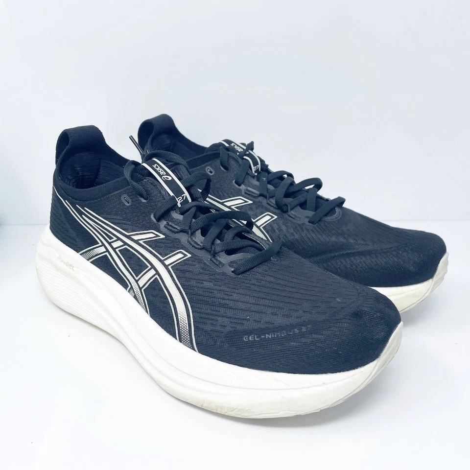 Zapatillas deportivas Asics Gel Nimbus 27 1012B753 negras para mujer talla 12 Foto 2 de 4