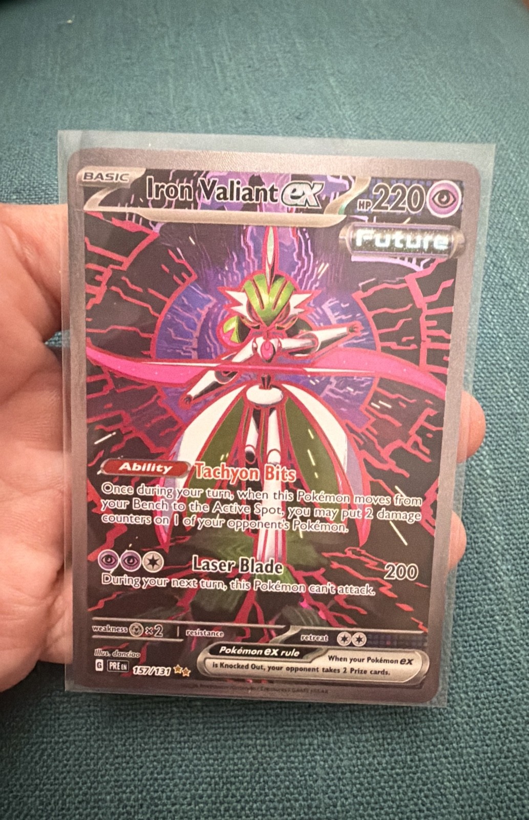 Iron Valiant ex 157/131 - Prismatic Evolutions