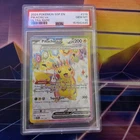 Pokemon TCG Pikachu ex Sv08 Surging Sparks 219/191 Ultra Rare Full Art PSA 10