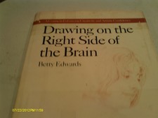 Drawing on the Right Side of the Brain by Betty Edwards - GOOD
