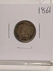 1861 Indian Head Cent IHC Better Date