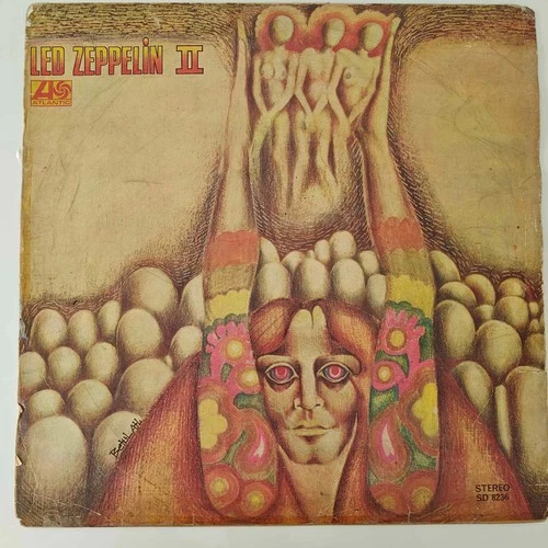 Led Zeppelin - Led Zeppelin II    Turkey , 1969 rare Betül Atlı cover