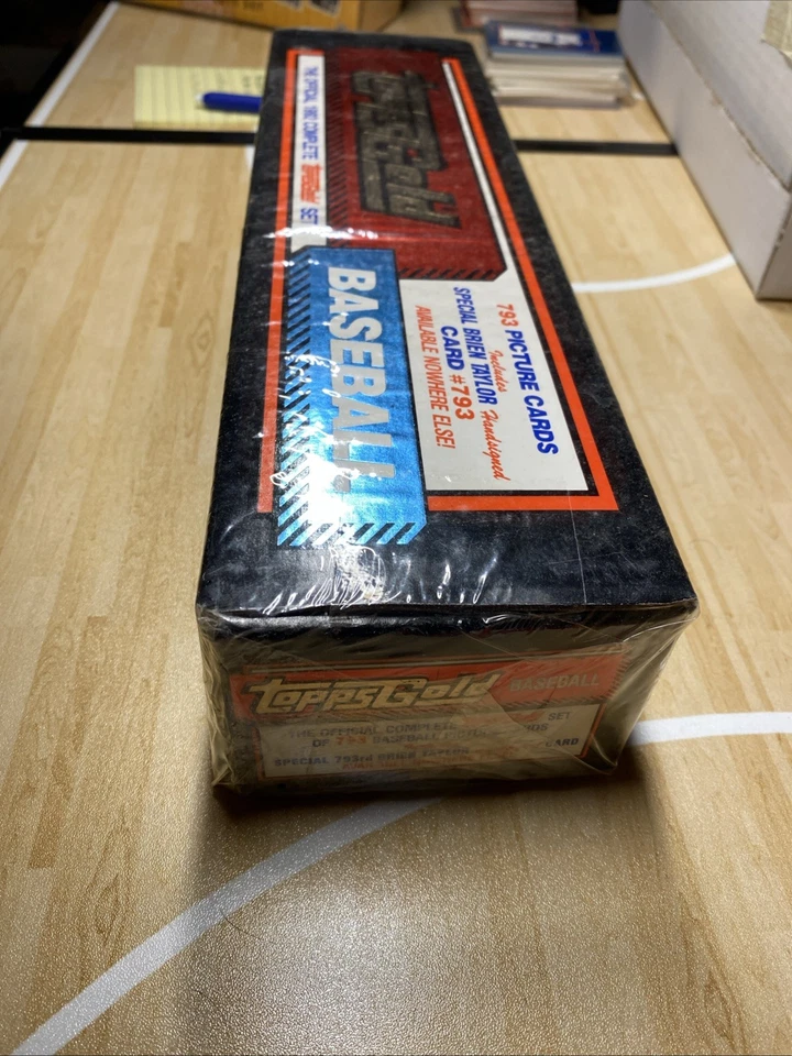 Полный комплект 1992 Topps Gold в заводской упаковке - Изображение 3 из 4
