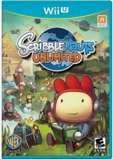 Scribblenauts Unlimited (Nintendo Wii U, 2012) Complete Warner Bros Games