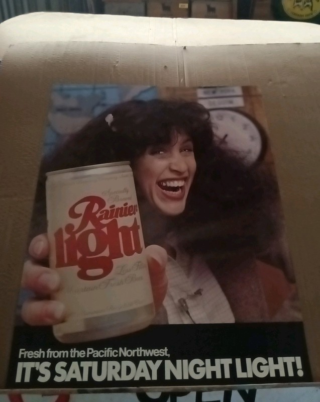 Vintage Rainier Beer Saturday Night Live Spoof Gilda Radmer Poster