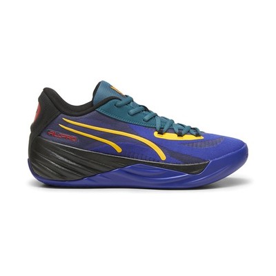 PUMA All Pro Nitro Crowd Craze Basketball  Mens Blue Sneakers Athletic Shoes 310