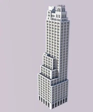 Skyscraper - Empire Trust Building  -12 Inches Tall