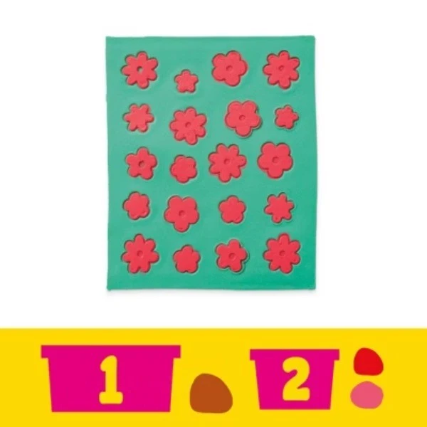 Play-Doh Barbie Floral y Flecos Diseñador Muñeca Set, Regalos de Navidad para Niños Foto 4 de 4