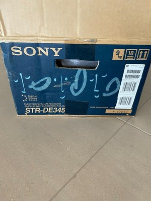 Sony STR DE345 5.1 Channel 100 Watt Receiver for sale online | eBay