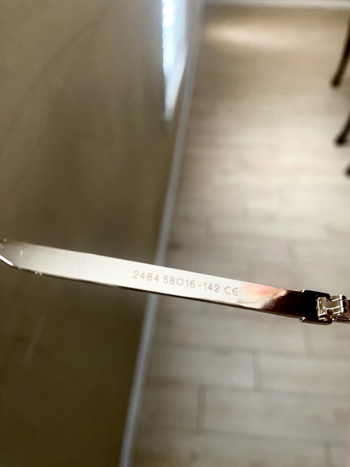 Burberry Women sunglasses  BE 2484 Caramel Brown. Aviator . Used.   - Image 4 of 4