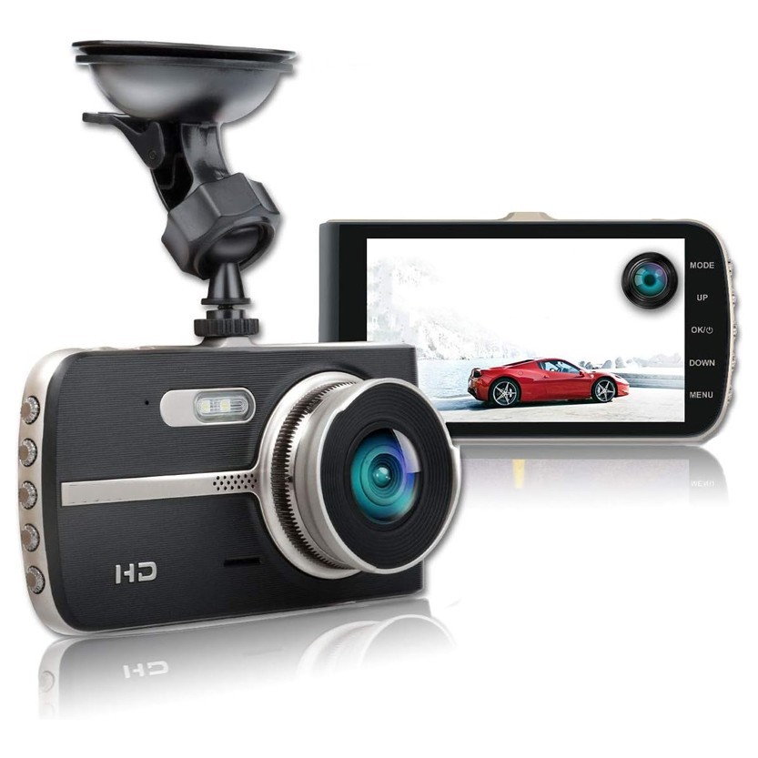 Dash Cam Auto Full HD Visione Notturna e Retrocamera Parcheggio - Promo