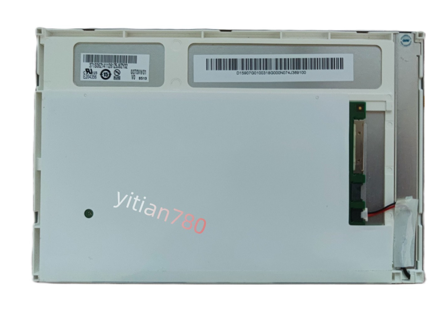 7" G070VW01 V0 V.0 LCD display screen Fit for AUO Industrial LCD panel 800x480