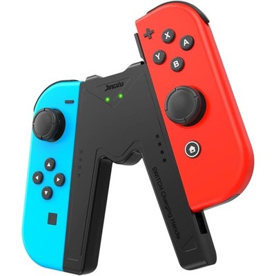 Switch Joy-Con Ladegriff Controller Gaming V-förmiger USB-C Black