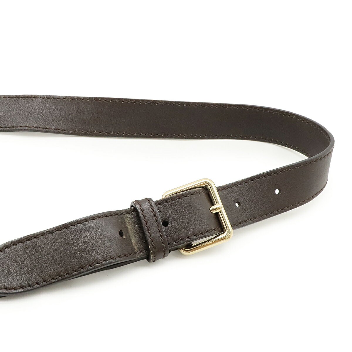 Gucci GG Supreme Shoulder Bag Crossbody PVC Leather Beige Dark Brown Gold thumbnail 13